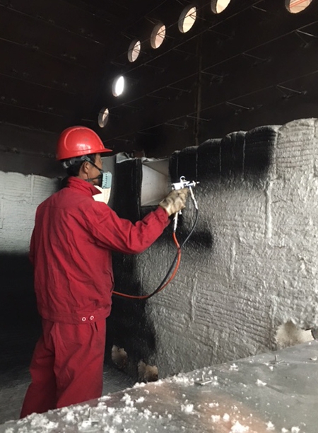 High Temperature Black Coating for Furnaces, Heaters & Incinerators